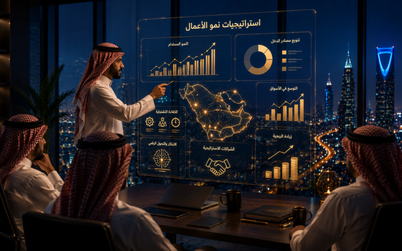 استراتيجيات نمو الأعمال للشركات الحديثة في الخليج